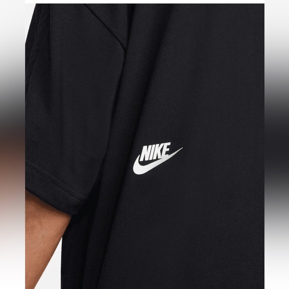 NIKE Sportswear Women’s White Dance Graphic Tie Sleeve T Shirt |‎ Small - Picture 5 of 13